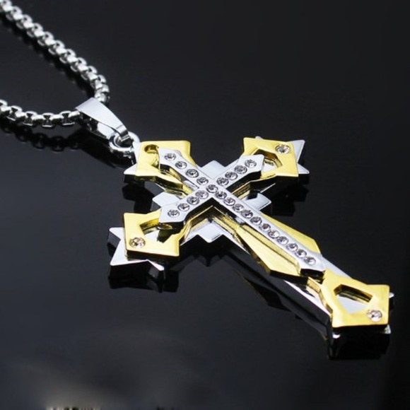 Fashion Jewelry Other - 3x$18 13 Fashion Jewelry Gold Filled Cross Pendant